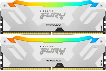 Память DDR5 2x32GB 6400MHz Kingston KF564C32RWAK2-64 Fury Renegade XMP RGB RTL Gaming PC5-51200 CL32 DIMM 288-pin 1.4В kit single rank с радиатором Ret