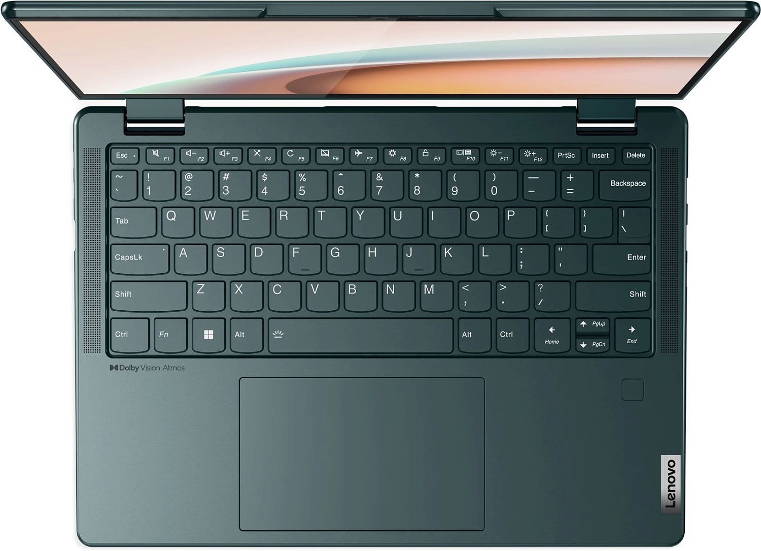 Ноутбук Lenovo Yoga 6 13ALC7 Ryzen 7 5700U 16Gb SSD512Gb AMD Radeon 13.3" IPS Touch WUXGA (1920x1200) Windows 11 Home d.turquoise WiFi BT Cam (82UD004TRU)
