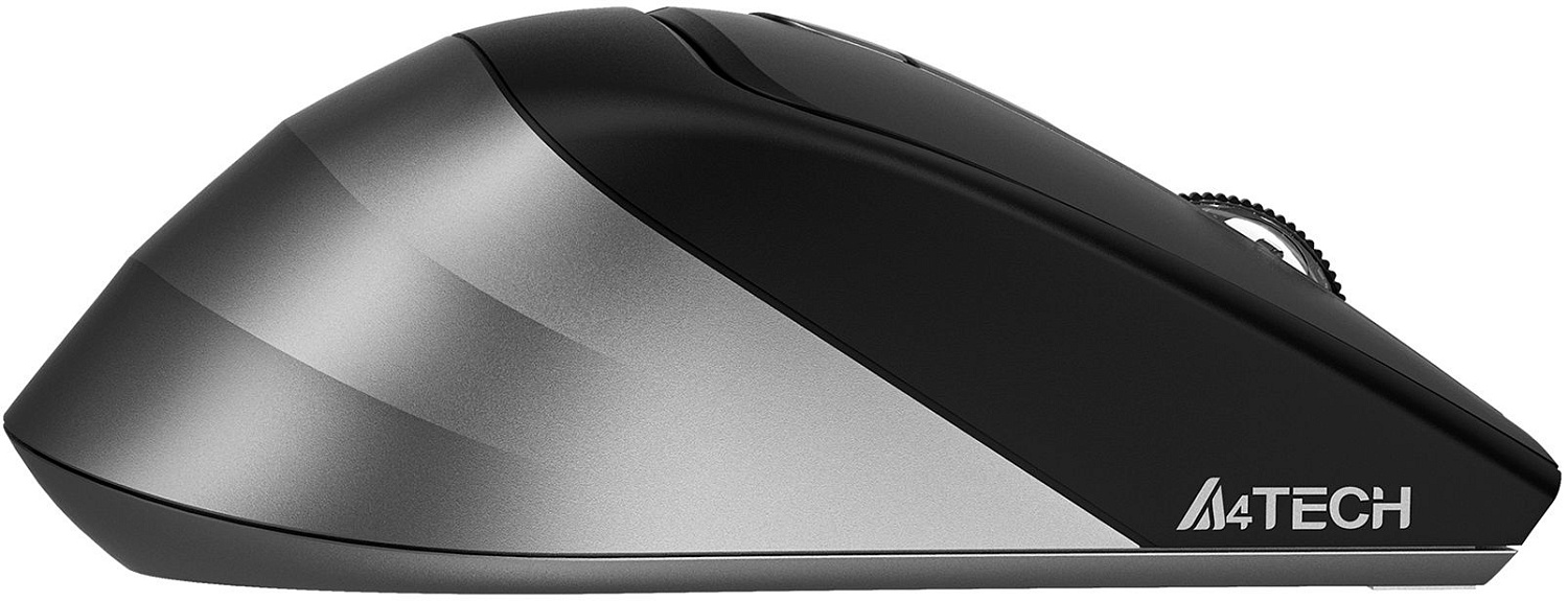 Мышь A4Tech Fstyler FB35S серый/черный оптическая (2000dpi) беспроводная BT/Radio USB для ноутбука (5but) Мышь A4Tech Fstyler FB35S серый/черный оптическая (2000dpi) беспроводная BT/Radio USB для ноутбука (5but)