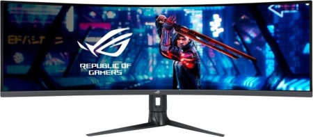 Монитор Asus 49" ROG Strix XG49WCR черный VA LED 1ms 32:9 HDMI матовая HAS Piv 450cd 178гр/178гр 5120x1440 165Hz DP 5K USB 14.92кг