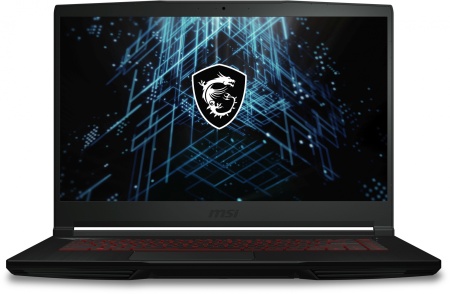 Ноутбук MSI GF63 Thin 11UCX-1606XRU Core i5 11400H 8Gb SSD256Gb NVIDIA GeForce RTX 2050 4Gb 15.6" IPS FHD (1920x1080) Free DOS black WiFi BT Cam (9S7-16R612-1606)