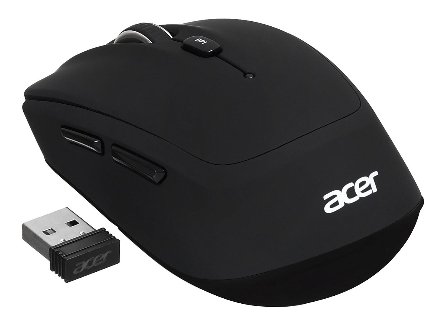 Мышь Acer OMR050 черный оптическая (1600dpi) беспроводная BT/Radio USB (6but) Мышь Acer OMR050 черный оптическая (1600dpi) беспроводная BT/Radio USB (6but)