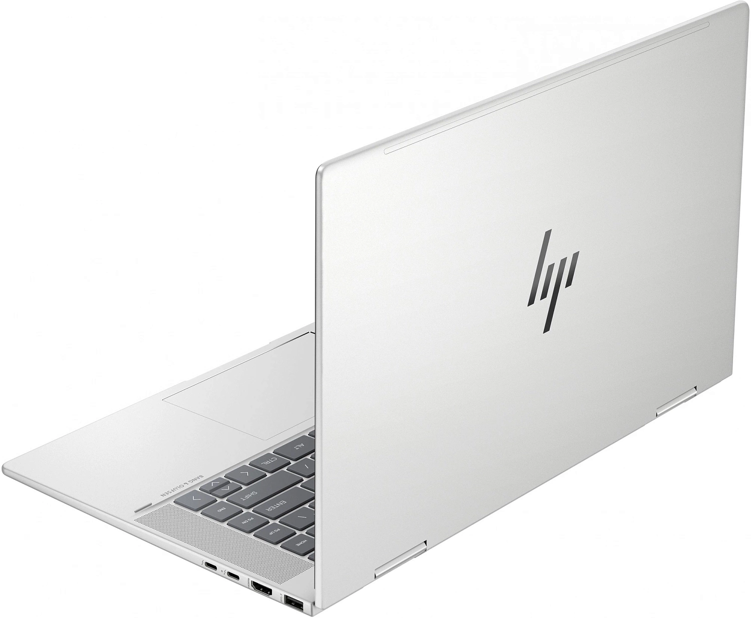 Ноутбук HP Envy x360 15-fe0009ci Core i7 1355U 16Gb SSD512Gb Intel Iris Xe graphics 15.6" OLED Touch FHD (1920x1080) Windows 11 Home silver WiFi BT Cam (8F7J4EA)