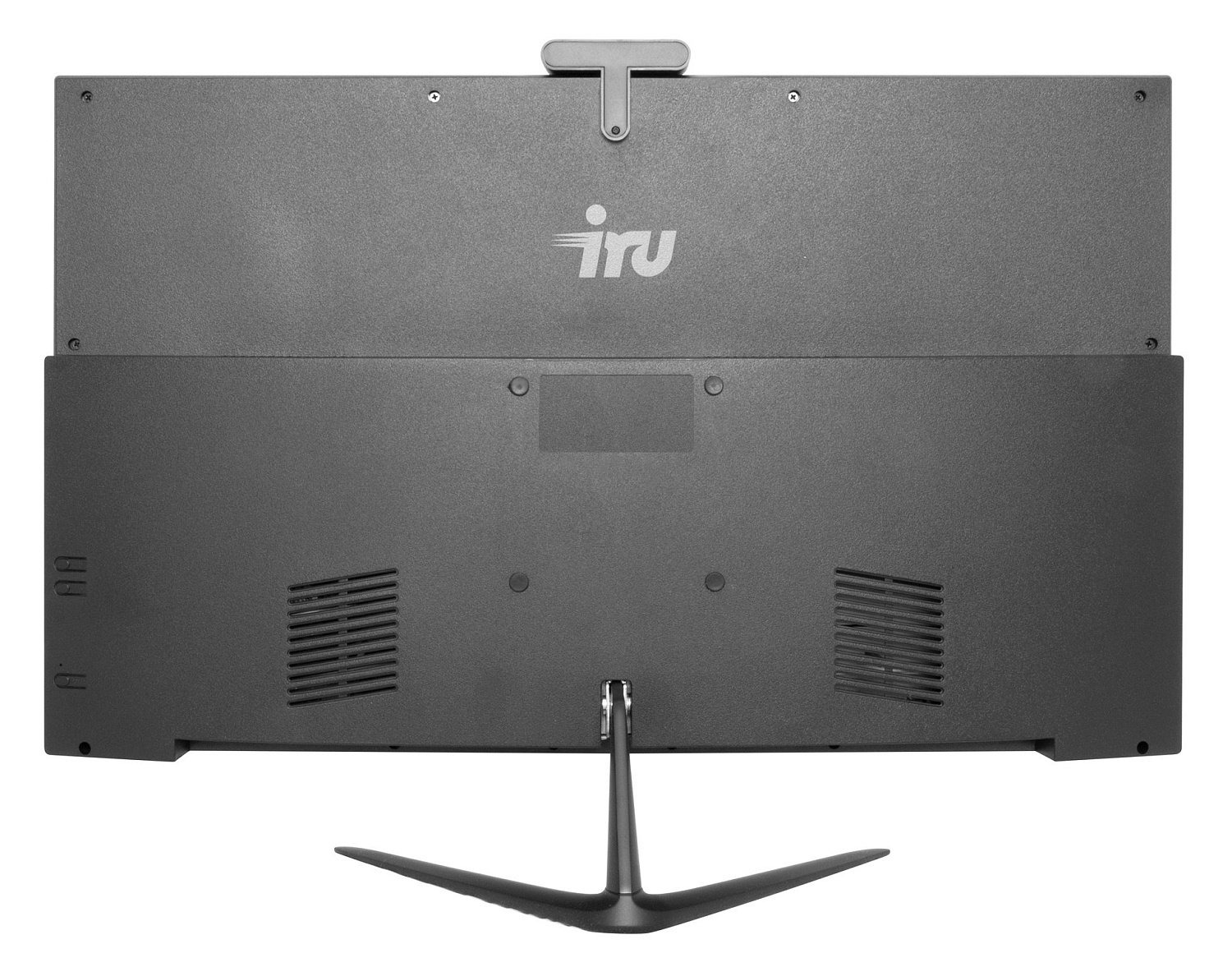 Моноблок IRU Агат 313 27" QHD i3 10105 (3.7) 8Gb SSD256Gb UHDG 630 Free DOS GbitEth WiFi BT Cam черный 2560x1440