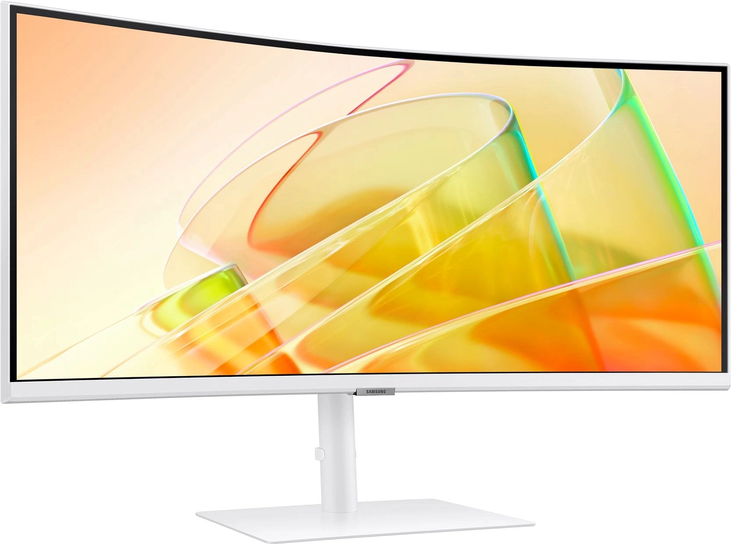 Монитор Samsung 34" ViewFinity S6 S34C650TAUXEN белый VA LED 5ms 21:9 HDMI M/M полуматовая 350cd 178гр/178гр 3440x1440 100Hz DP USB 8кг