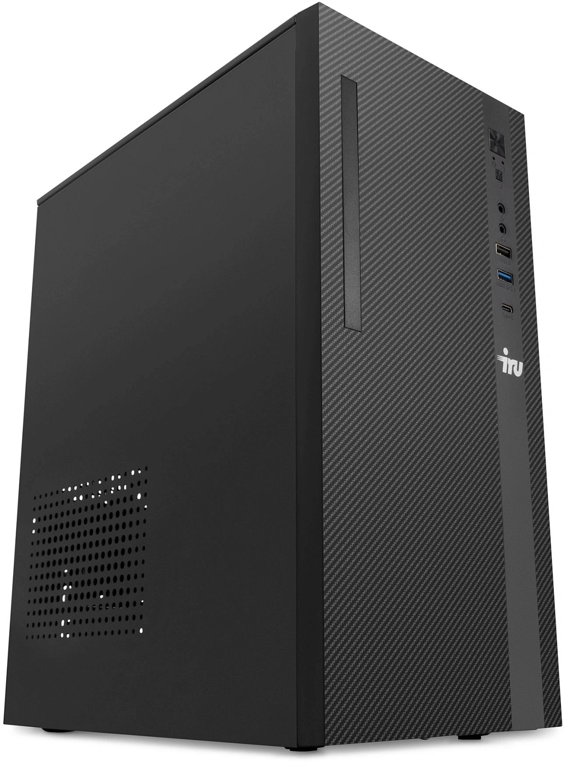 ПК IRU Planio 310H6SC MT i3 12100F (3.3) 16Gb SSD512Gb GT610 2Gb Windows 11 Pro GbitEth 230W черный (2153495)