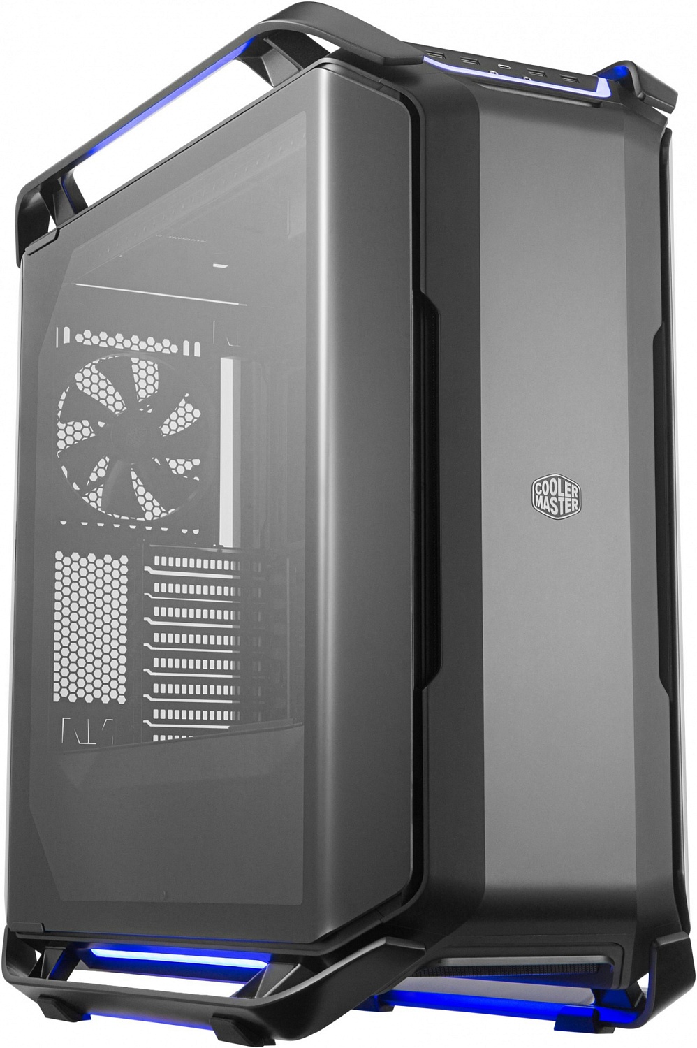 Корпус Cooler Master Cosmos C700P Black Edition черный/серый без БП ATX 6x120mm 9x140mm 4xUSB3.0 audio bott PSU