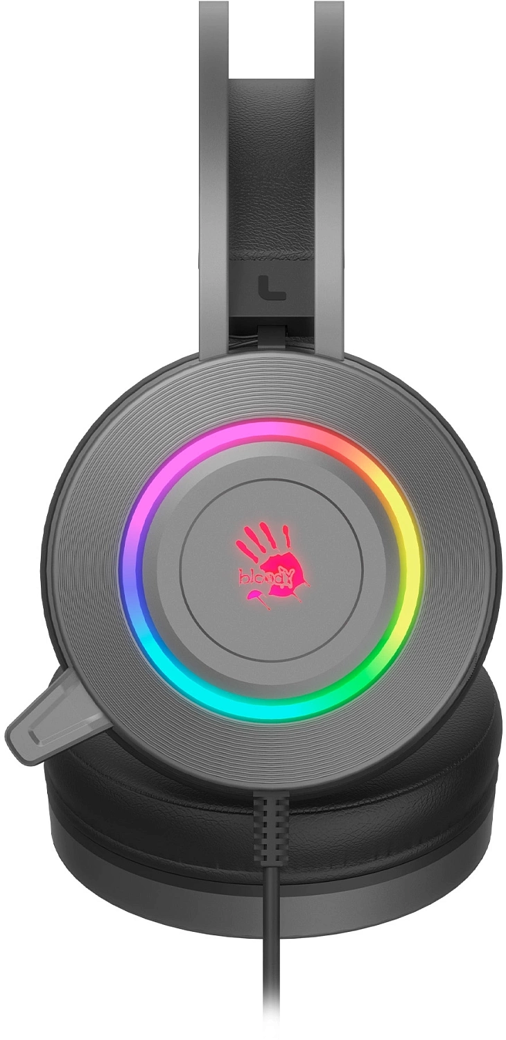 Наушники с микрофоном A4Tech Bloody G521S серый 2.3м мониторные оголовье (G521S)