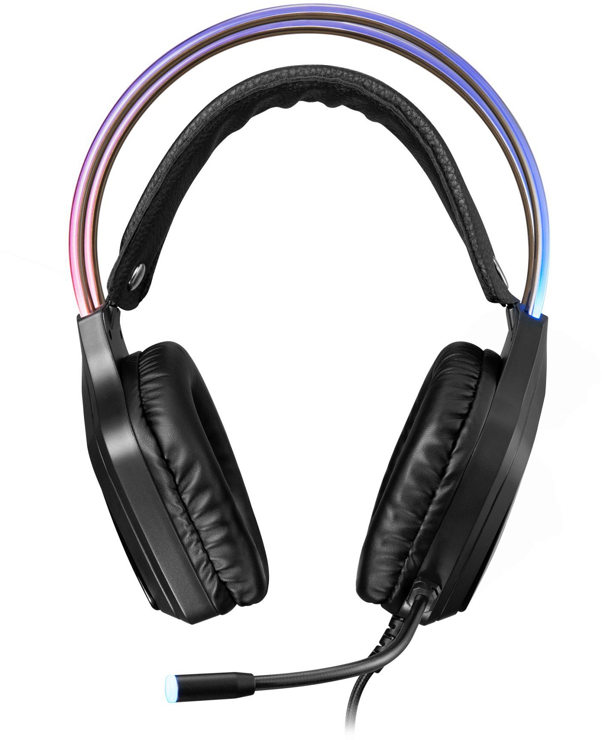 Наушники с микрофоном GMNG HS-L510G черный 2.1м мониторные оголовье (1562533)