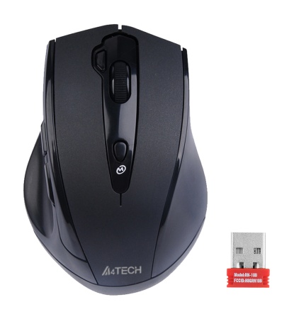 Мышь A4Tech V-Track G10-810FS черный оптическая (2000dpi) silent беспроводная USB (7but)