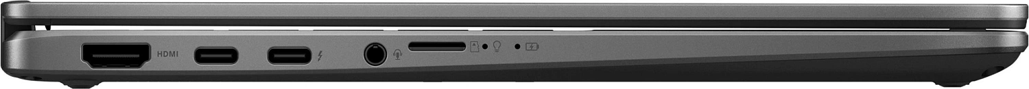 Ноутбук Asus Vivobook 14 Flip TP3407AA-SG111W Core Ultra 7 355 16Gb SSD512Gb Intel Graphics 14" OLED Touch WUXGA (1920x1200) Windows 11 Home grey WiFi BT Cam (90NB17C1-M007C0)