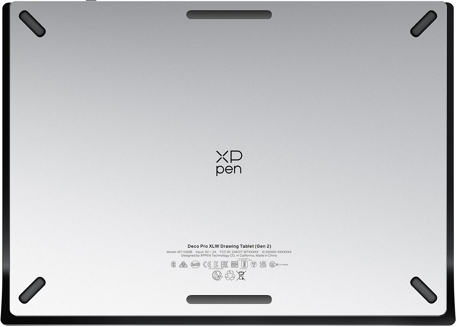 Графический планшет XPPen Deco Pro (2-е поколение) XLW  Bluetooth/USB черный