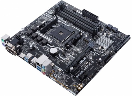 Материнская плата Asus PRIME A320M-A Soc-AM4 AMD A320 4xDDR4 mATX AC`97 8ch(7.1) GbLAN RAID+VGA+DVI+HDMI