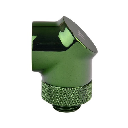 Pacific G1/4 90 Degree Adapter - Green/DIY LCS/Fitting/2 Pack