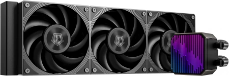 Система водяного охлаждения ID-Cooling DX360 Max Soc-AM5/AM4/1151/1200/2066/1700 черный 4-pin 32.5dB Al+Cu 350W Ret