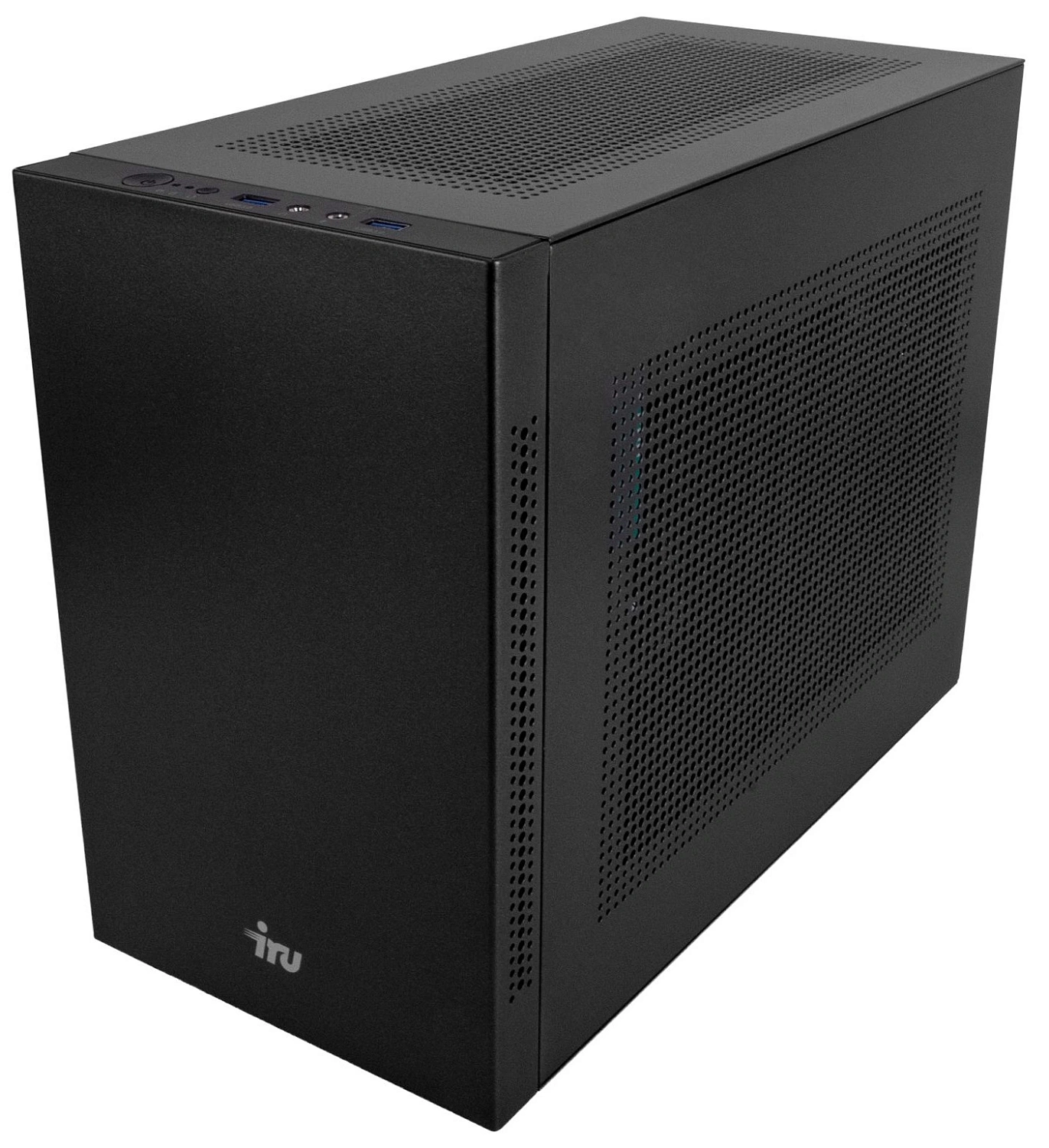 ПК IRU Tactio 520B6GS MT Ryzen 5 8600G (4.3) 32Gb SSD512Gb 760M FreeDOS GbitEth 500W черный (RUS) (2197340)