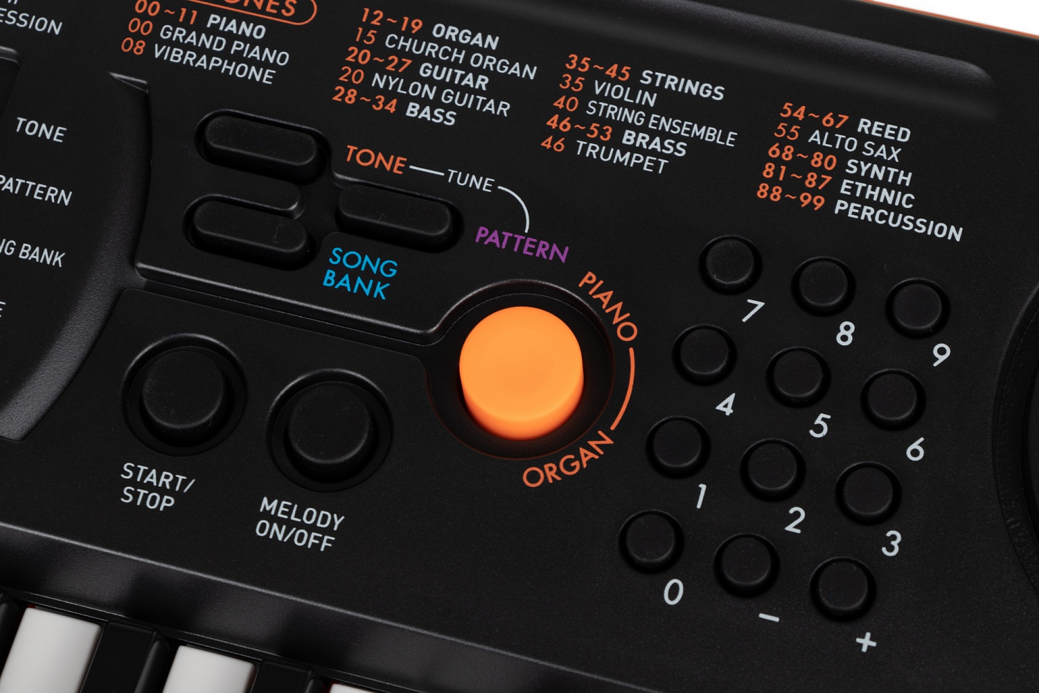 Синтезатор Casio SA-76 44клав. оранжевый Синтезатор Casio SA-76 44клав. оранжевый