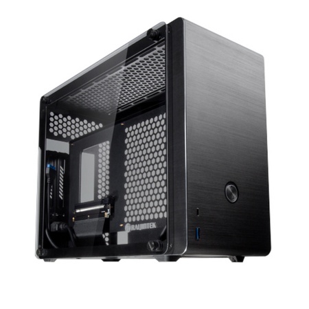 OPHION EVO 0R20B00098, black, Aluminum, Mini-ITX, USB3.0x1, C-TYPEx1