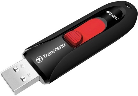 Флеш Диск Transcend 64Gb Jetflash 590 TS64GJF590K USB2.0 черный