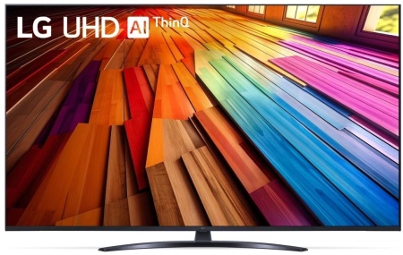 Телевизор LED LG 65" 65UT81006LA.ARUB черный 4K Ultra HD 60Hz DVB-T DVB-T2 DVB-C DVB-S2 USB WiFi Smart TV