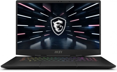 Ноутбук MSI Stealth GS77 12UHS-030RU Core i9 12900H 64Gb SSD2Tb NVIDIA GeForce RTX3080Ti 16Gb 17.3" IPS UHD (3840x2160) Windows 11 Home black WiFi BT Cam (9S7-17P112-030)