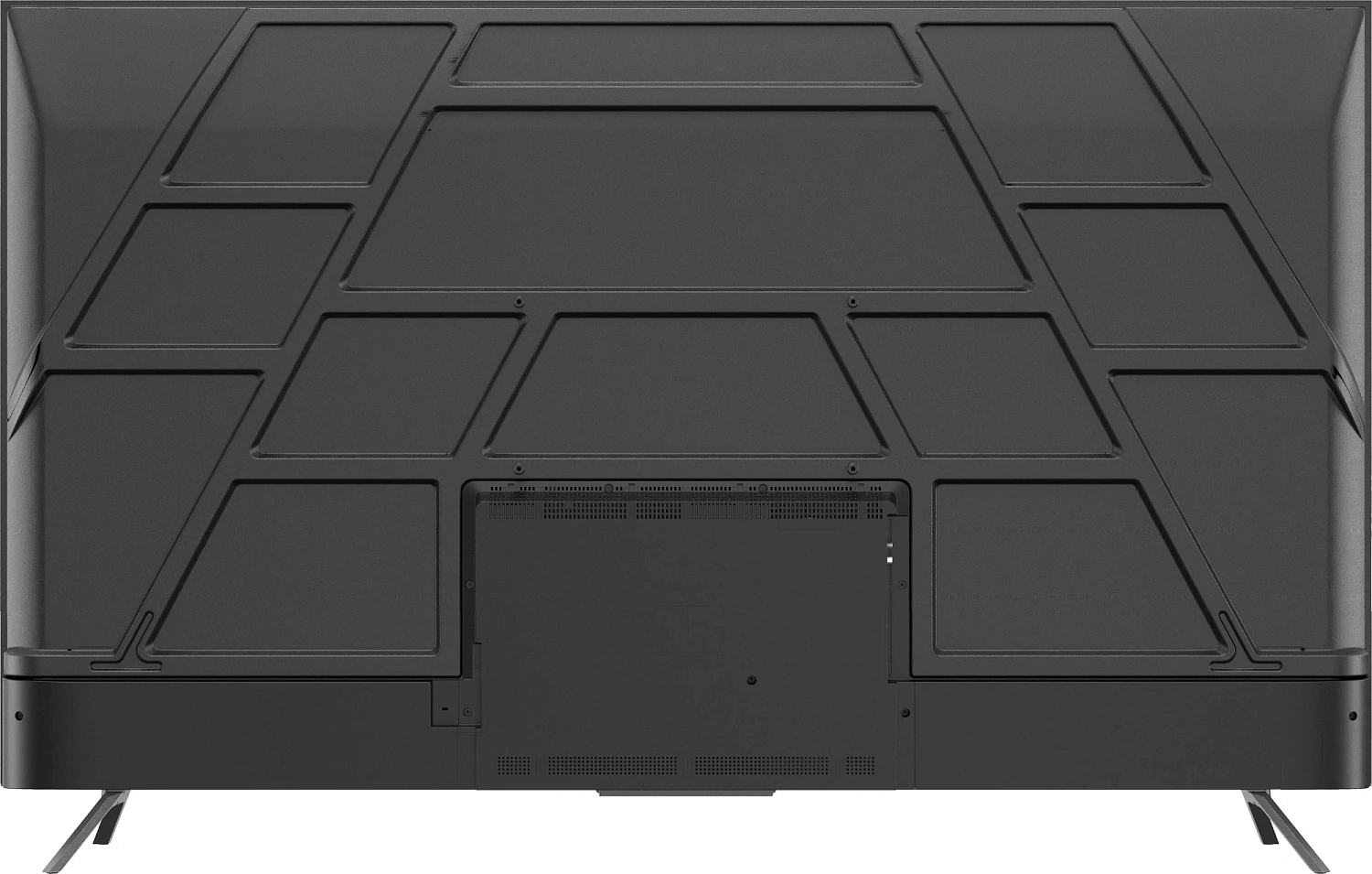 Телевизор QLED Skyworth 65" 65Q66H Google TV Frameless черный/серебристый 4K Ultra HD 60Hz DVB-T DVB-T2 DVB-C DVB-S DVB-S2 USB WiFi Smart TV