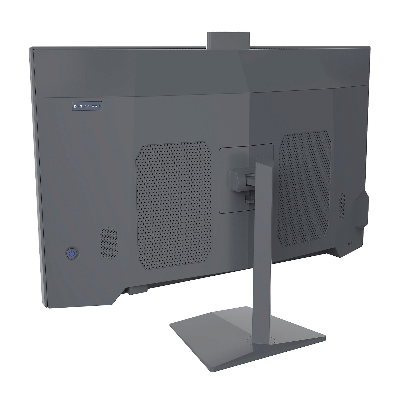 Моноблок Digma PRO AiO 27i 27" 2K i7 1165G7 (2.8) 16Gb SSD1Tb Iris Xe Windows 11 Professional GbitEth WiFi BT 90W клавиатура мышь Cam серый 2560x1440