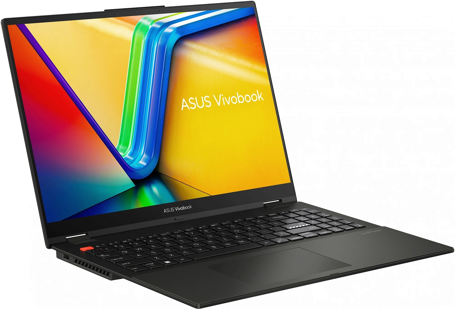 Ноутбук Asus Vivobook S 16 Flip TN3604YA-MC099W Ryzen 5 7530U 8Gb SSD512Gb AMD Radeon Vega 7 16" IPS Touch WUXGA (1920x1200) Windows 11 Home black WiFi BT Cam (90NB1041-M00450)
