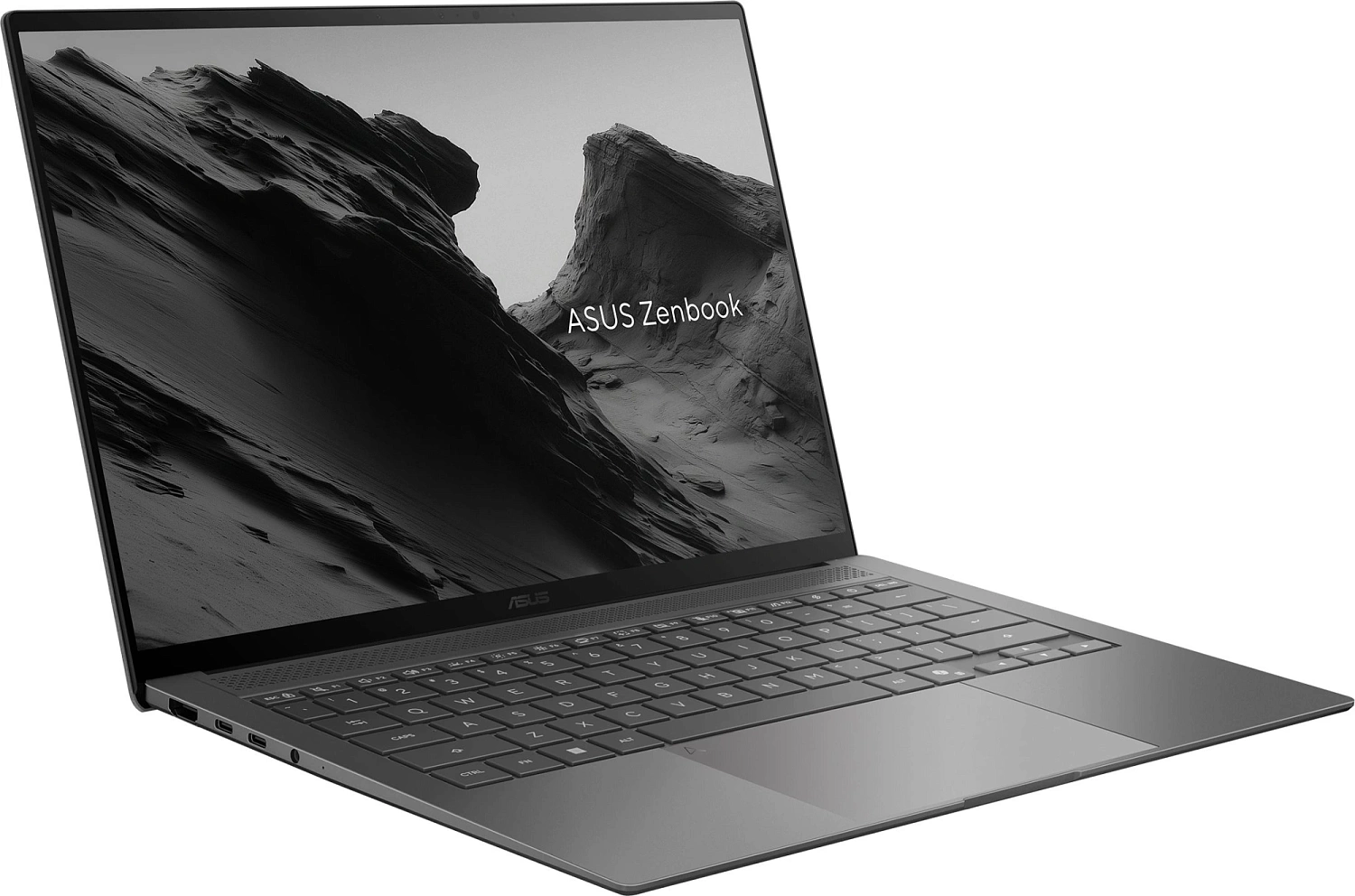 Ноутбук Asus Zenbook S14 UM5406GA-SW312W Ryzen AI 7 445 24Gb SSD1Tb AMD Radeon 14" OLED WQXGA+ (2880x1800) Windows 11 grey WiFi BT Cam Bag (90NB17G3-M00CE0)