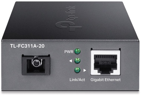 Медиаконвертер TP-Link TL-FC311A-20 WDM 1000Mbit RJ45 до 20km