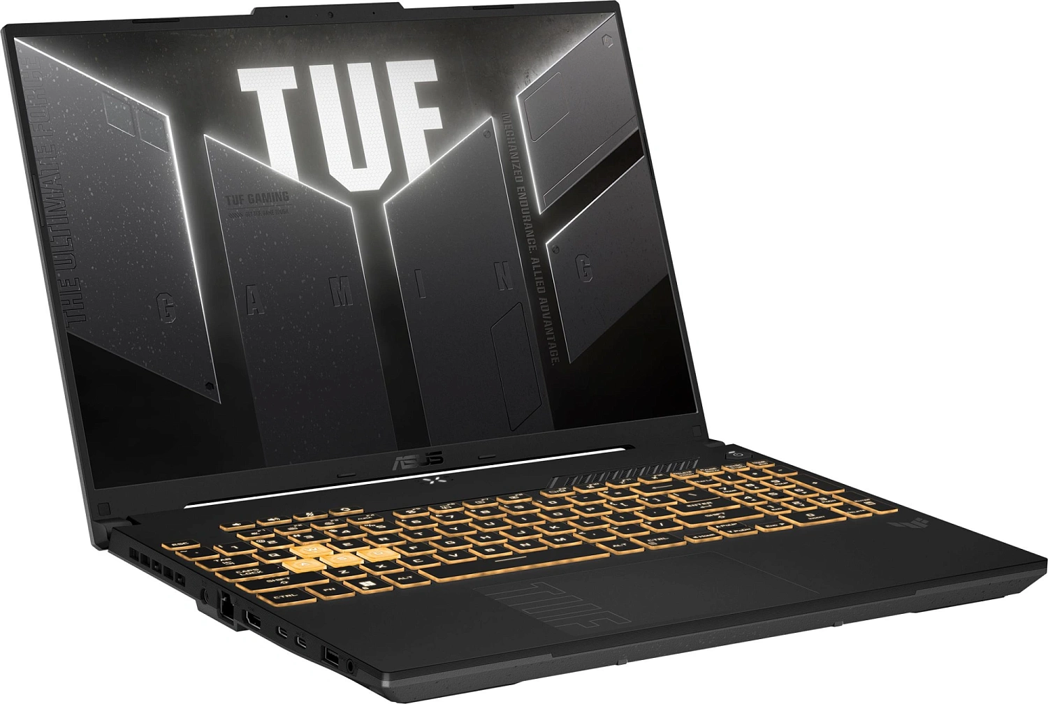 Ноутбук Asus TUF Gaming A16 FA607NU-RL064 Ryzen 5 7535HS 16Gb SSD512Gb NVIDIA GeForce RTX4050 6Gb 16" IPS WUXGA (1920x1200) без ОС grey WiFi BT Cam (90NR0MU3-M00330)