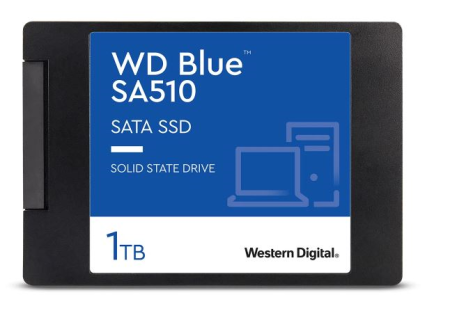 Твердотельный накопитель Western Digital SSD Blue SA510 1Tb 2,5" SATA III WDS100T3B0A, 1 year