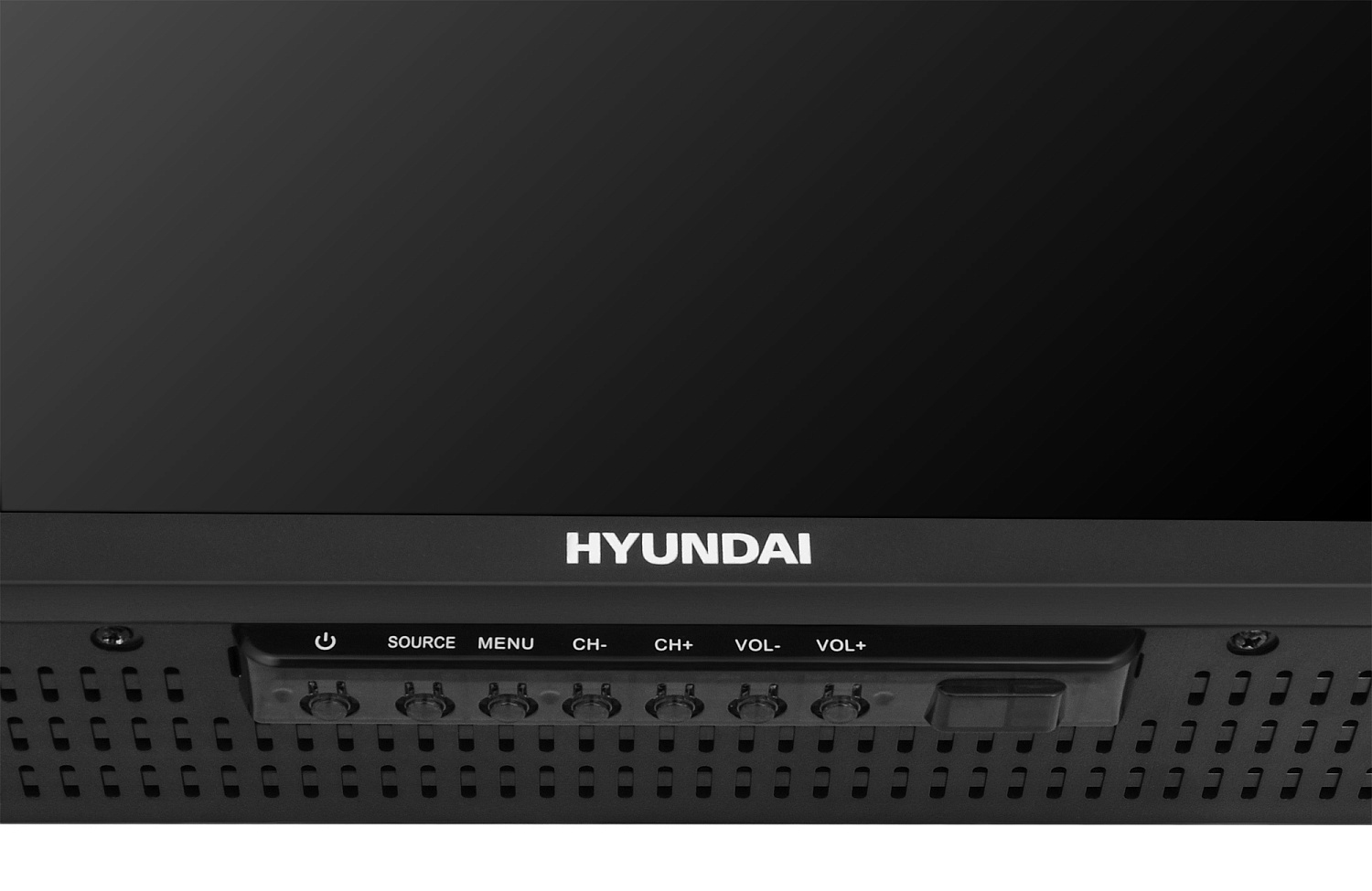 Телевизор LED Hyundai 65" H-LED65FU7002 Салют ТВ Frameless черный 4K Ultra HD 60Hz DVB-T DVB-T2 DVB-C DVB-S DVB-S2 WiFi Smart TV (RUS)