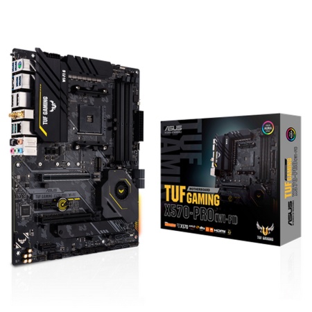 TUF GAMING X570-PRO (WIFI) AM4 ATX 4xDDR4 2xPCIEx16 2xPCIEx1 2xM.2 HDMI DP 2.5GLAN WIFI