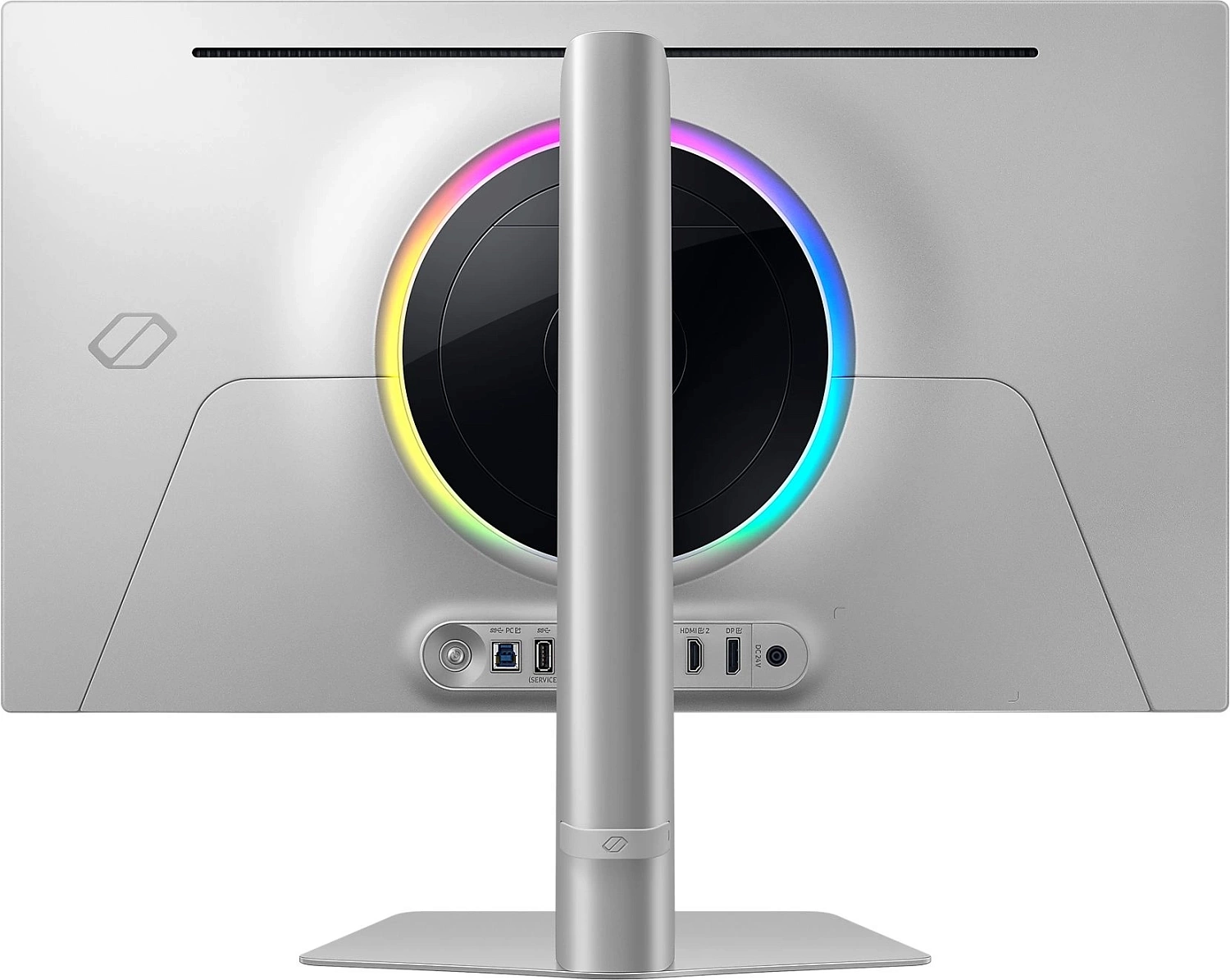 Монитор Samsung 27" Odyssey G5 S27DG600SIXCI черный OLED LED 1ms 16:9 HDMI матовая HAS Piv 250cd 178гр/178гр 2560x1440 360Hz FreeSync Premium Pro DP Quad 2K (1440p) USB 6.9кг