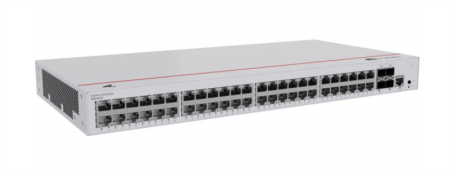 Коммутатор HUAWEI S220-48T4X (L2, 48*10/100/1000BASE-T ports, 4*10GE SFP+ ports, built-in AC power)