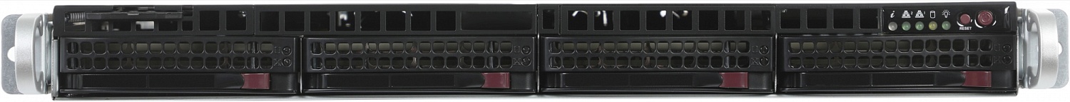 Сервер IRU Rock s1104p 1x4108 4x32Gb 1x500Gb SSD 2x400W w/o OS (2002374)