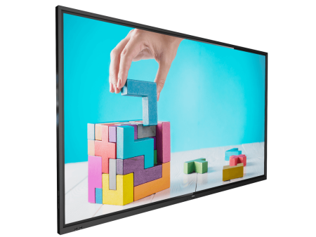 Интерактивная панель 86" 16:9 3840x2160(UHD 4K) VA, TOUCH, 20-touch point, 60 Hz, 400cd/m2, H178°/V178°, 4000:1, 1.07B, 8ms, VGA, DVI, 3xHDMI, USB-C, RJ-45, RS232C, MicroSD,  4xUSB Type A, 3xUSB Type B, Speakers, OPS Slot, Android 8, 18/7, 3Y, Black