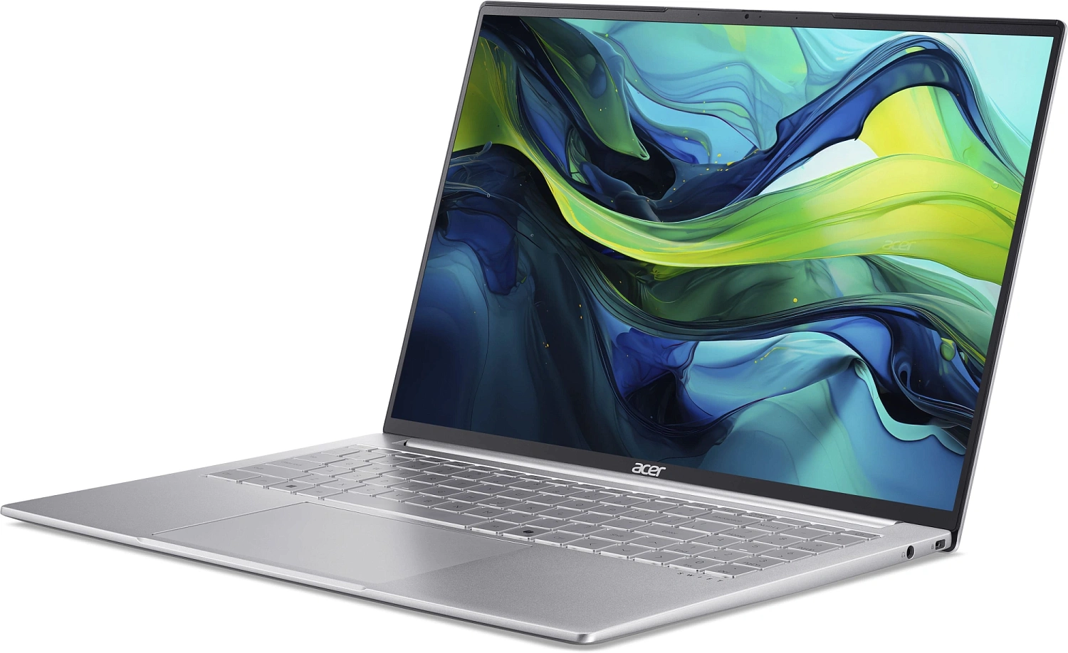 Ноутбук Acer Swift Lite 16 SFL16-51M-785G Intel Core Ultra 7 155U/16Gb/SSD1Tb/16"/IPS/WUXGA/1920x1200/60Hz/NoOS/Silver (NX.D3VCD.002)
