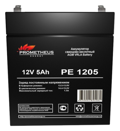 Батарея для ИБП Prometheus Energy PE 1205 12В 5Ач