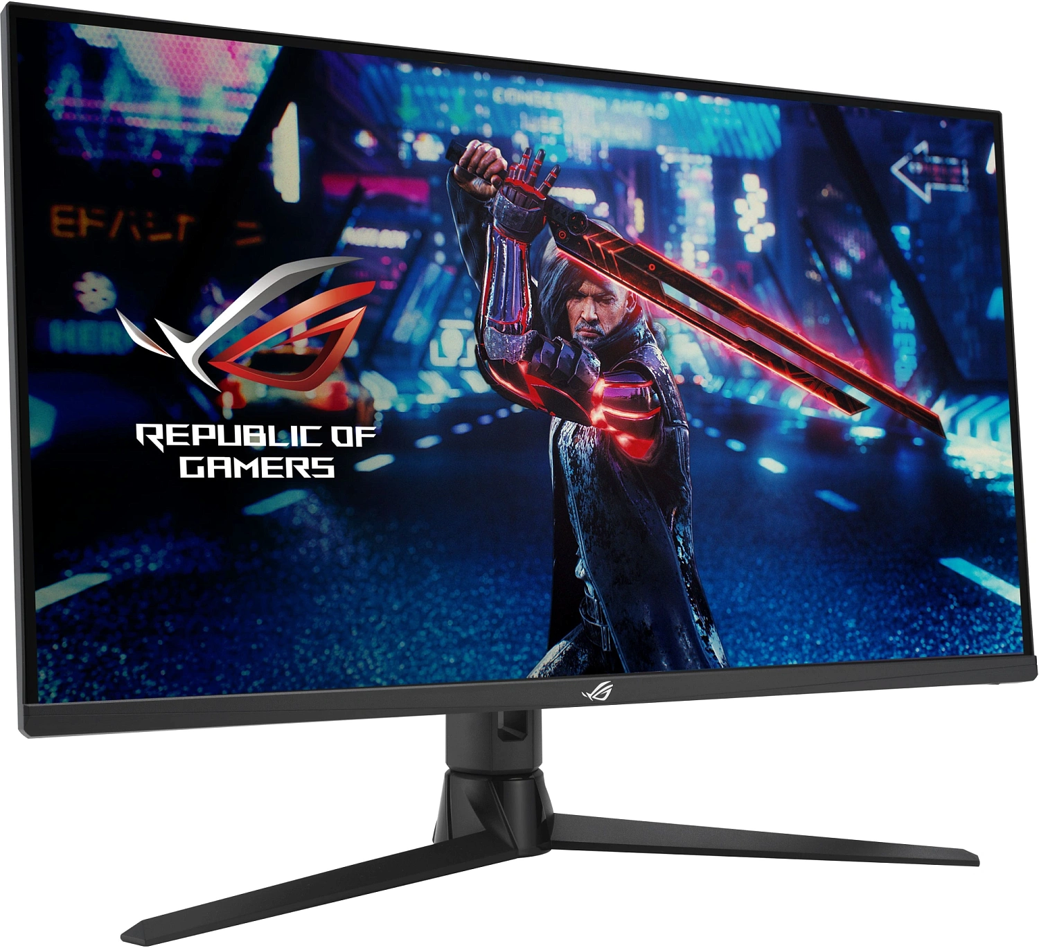 Монитор Asus 32" ROG Swift XG32UQ черный IPS LED 16:9 HDMI матовая HAS Piv 450cd 178гр/178гр 3840x2160 160Hz G-Sync DP 4K USB 8.9кг