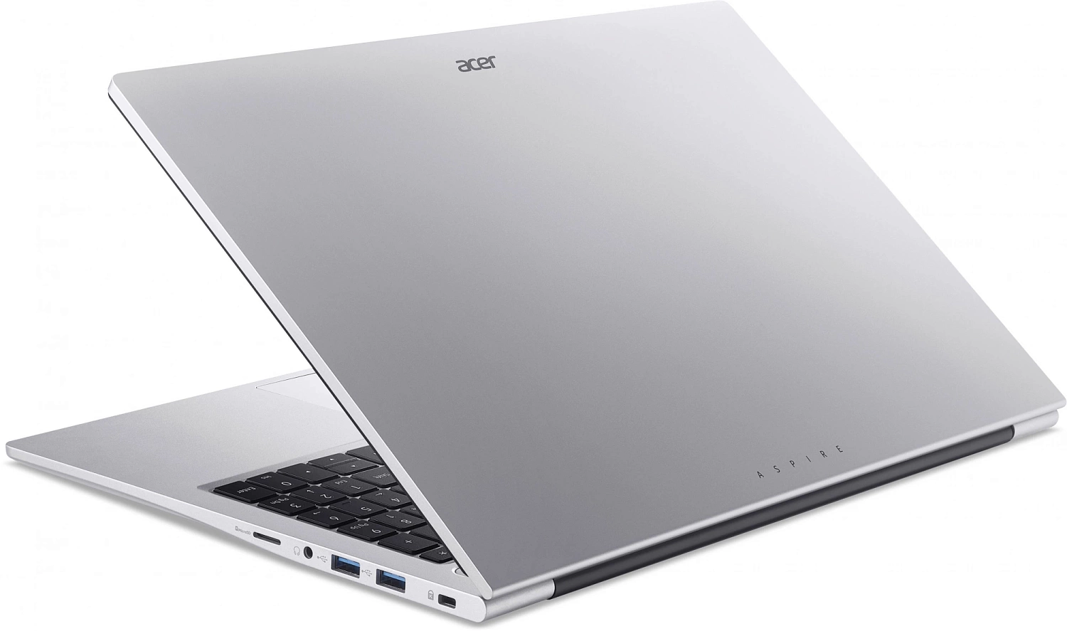 Ноутбук Acer Aspire Lite AL15-41P-R410 AMD Ryzen 7 5700U/16Gb/SSD512Gb/15.6"/IPS/FHD/60Hz/NoOS/Silver (NX.J98CD.001)
