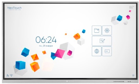 Интерактивная панель NexTouch Nextpanel 86 IFPCV1INT86 86" IR Android 8.0 4K (3840x2160)
