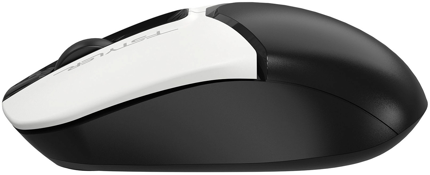 Мышь A4Tech Fstyler FB12S черный/белый оптическая (1200dpi) silent беспроводная BT/Radio USB (2but) Мышь A4Tech Fstyler FB12S черный/белый оптическая (1200dpi) silent беспроводная BT/Radio USB (2but)