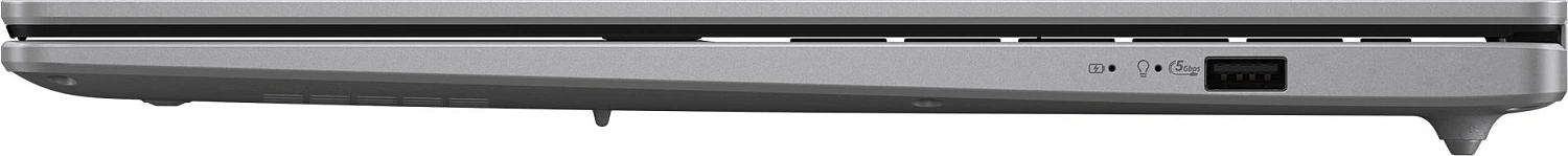 Ноутбук Asus VivoBook 16 M1607KA-MB037 Ryzen AI 5 340 16Gb SSD512Gb AMD Radeon 840M 16" IPS WUXGA (1920x1200) без ОС silver WiFi BT Cam (90NB15F2-M001C0)