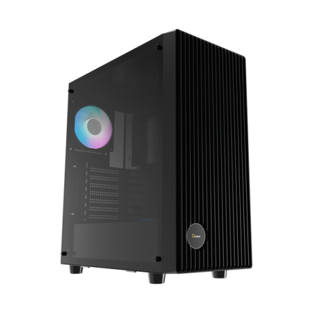 Корпус Ocypus Gamma C70 BK ARGB, ATX, USB3.0*1+USB2.0*1, FRONT 3x120mm ARGB, REAR 1x120mm ARGB (существенное повреждение коробки)