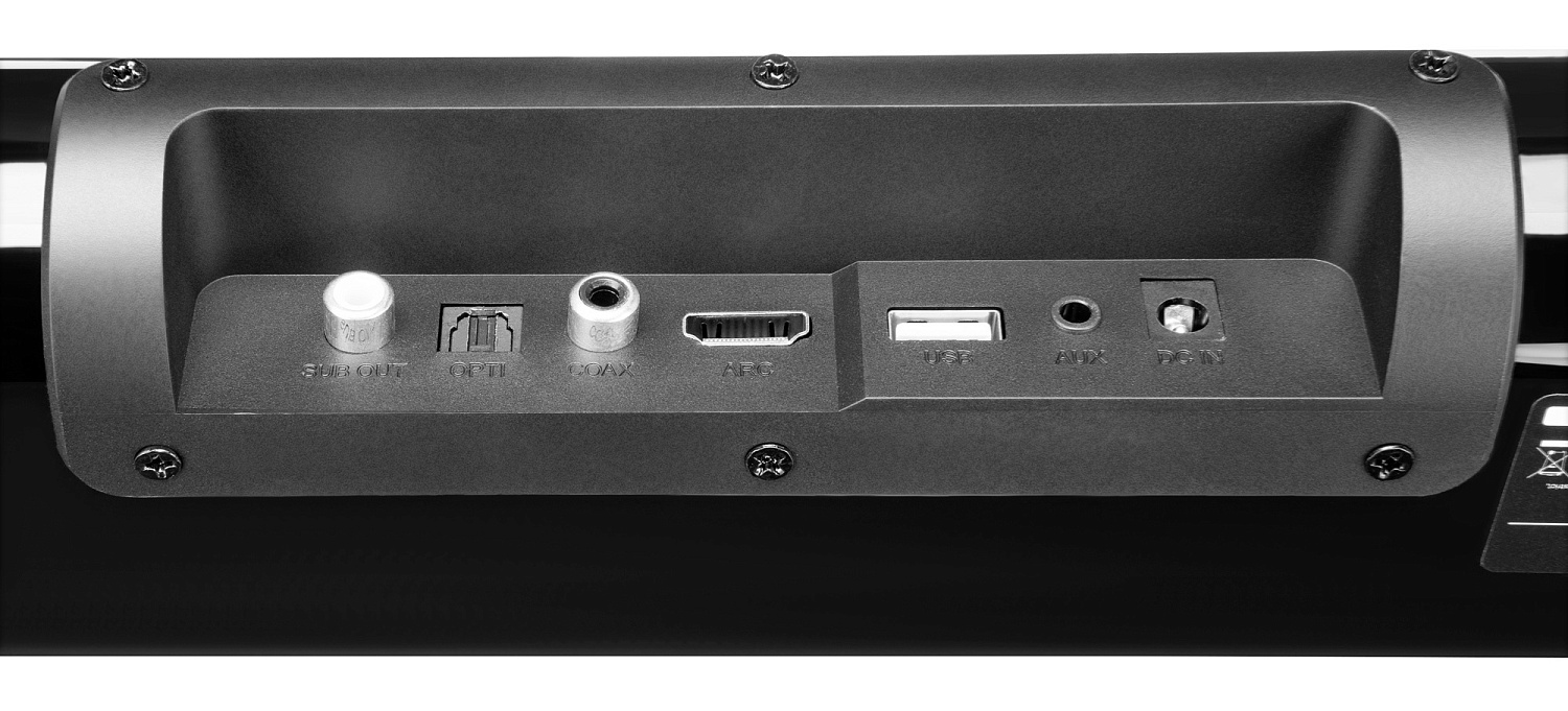 Саундбар Hyundai H-HA630 2.1 50Вт+100Вт черный