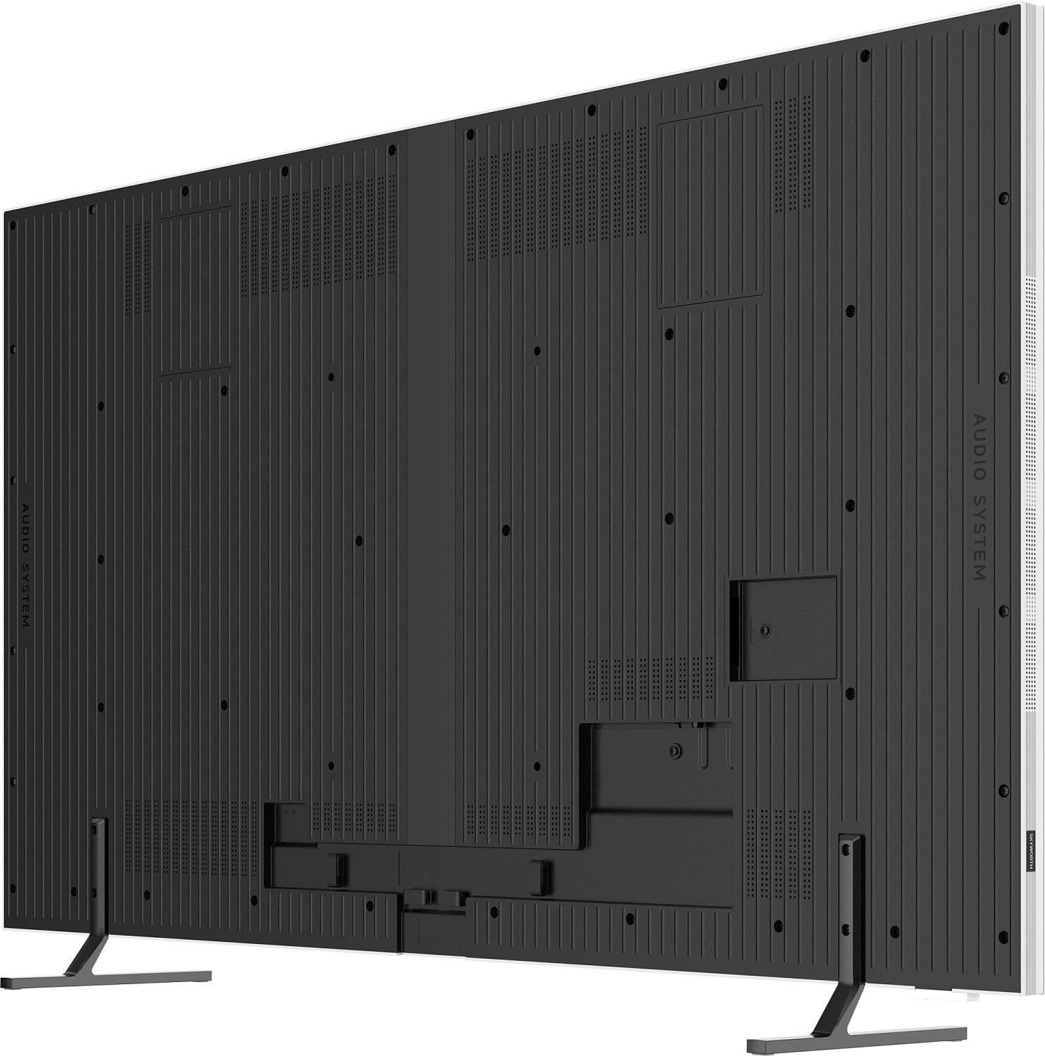 Телевизор QLED Skyworth 55" 55LN70G Google TV Frameless черный/серебристый 4K Ultra HD 60Hz DVB-T DVB-T2 DVB-C DVB-S DVB-S2 USB WiFi Smart TV