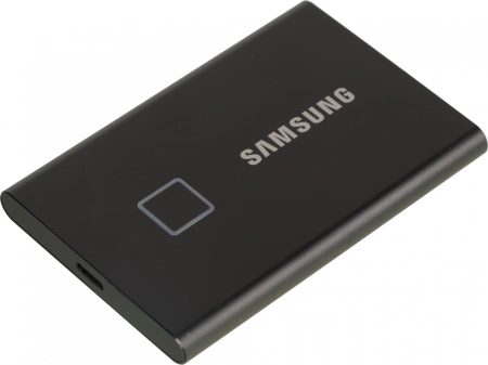 1.8" 2TB Samsung T7 Touch Black External SSD MU-PC2T0K/WW USB 3.2 Gen 2 Type-C, 1050/1000 RTL MU-PC2T0K/WW (195303)