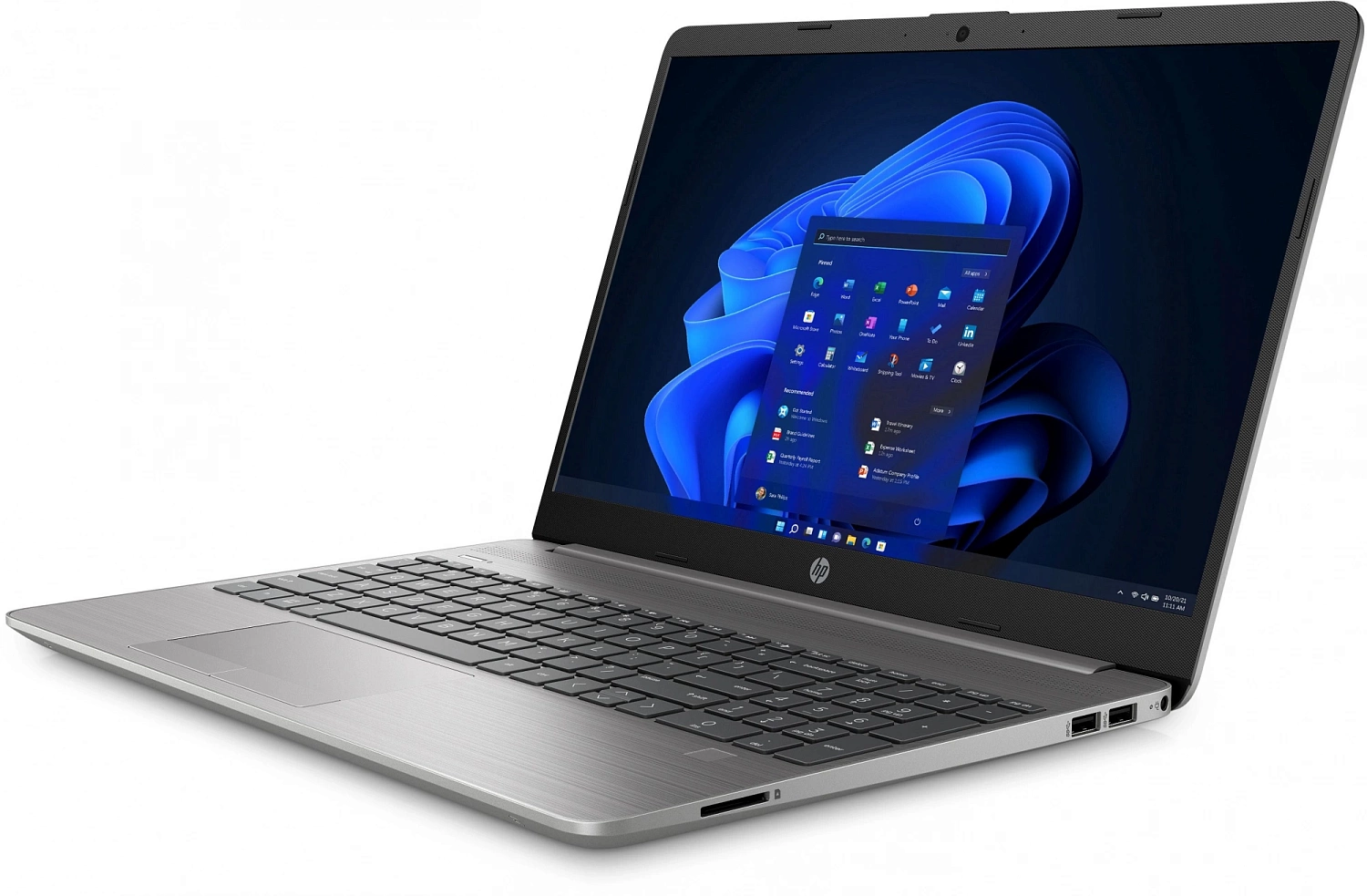 Ноутбук HP 250 G9 Core i5 1235U 8Gb SSD256Gb Intel Iris Xe graphics 15.6" FHD (1920x1080)/ENGKBD Windows 11 Professional dk.silver WiFi BT Cam (7X9D1UT)